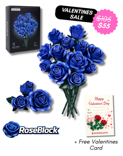 RoseBlock - DIY Rose Block Building Set™